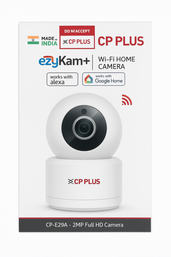 CP PLUS CP-E29A – Smart Wi-Fi Home Camera (2MP Full HD)