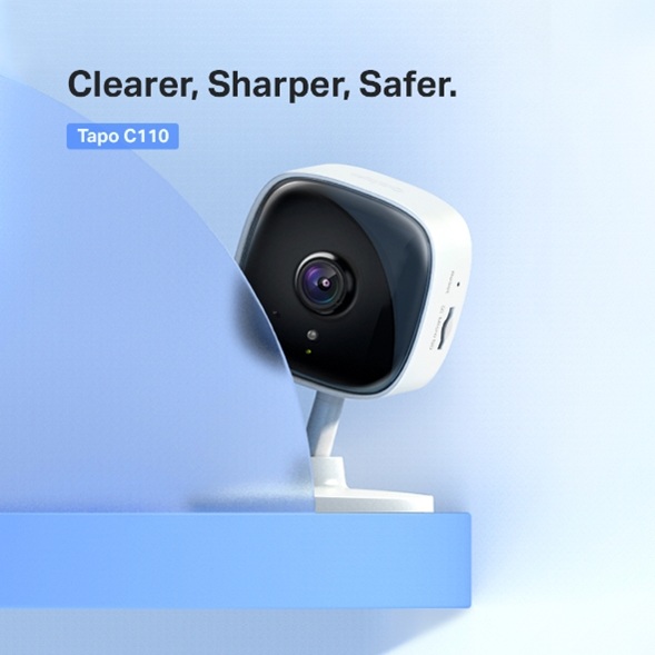 TP-Link Tapo C110 3MP Indoor Wi-Fi Security Camera with Night Vision, Motion Detection & Remote Access - Image 4