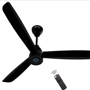 Atomberg Renesa prime Remote Gloss Black 1200 mm with LED